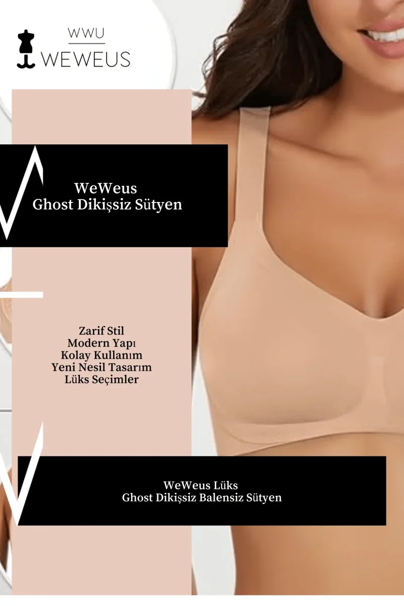 WeWeus soutien-gorge pour femme — sans couture, sans armatures