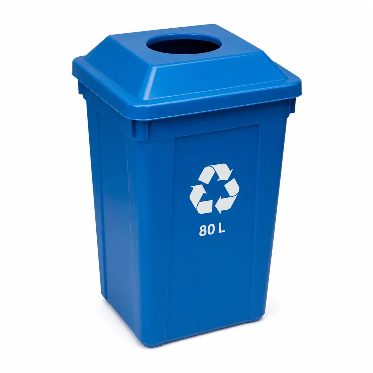80 L Contenedor de reciclaje