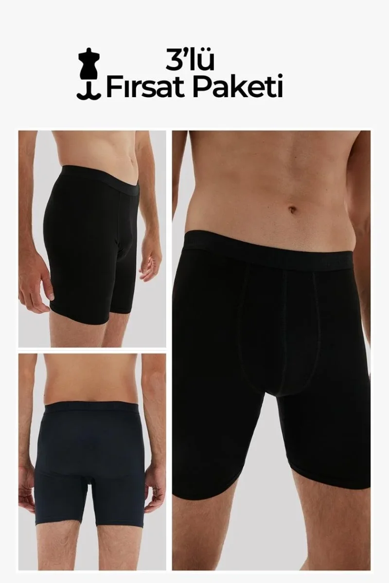 WeWeus boxer pour homme — coupe ultra fine, fibre de bambou naturelle 1013