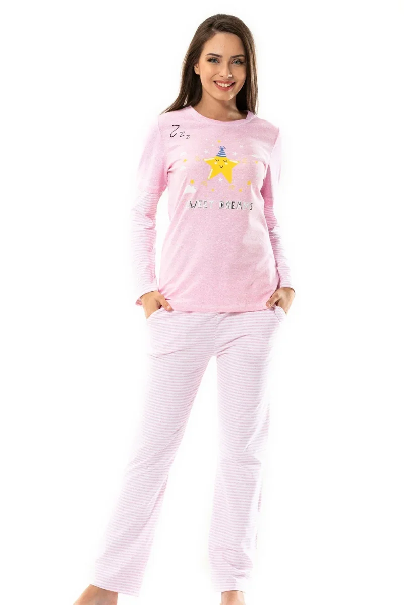 Baskılı Pijama Takımı