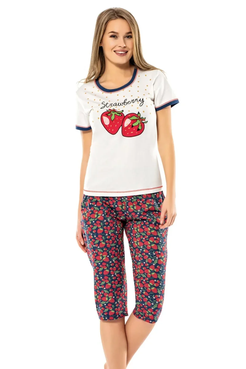Short pour femme — motif imprimé · Blanc