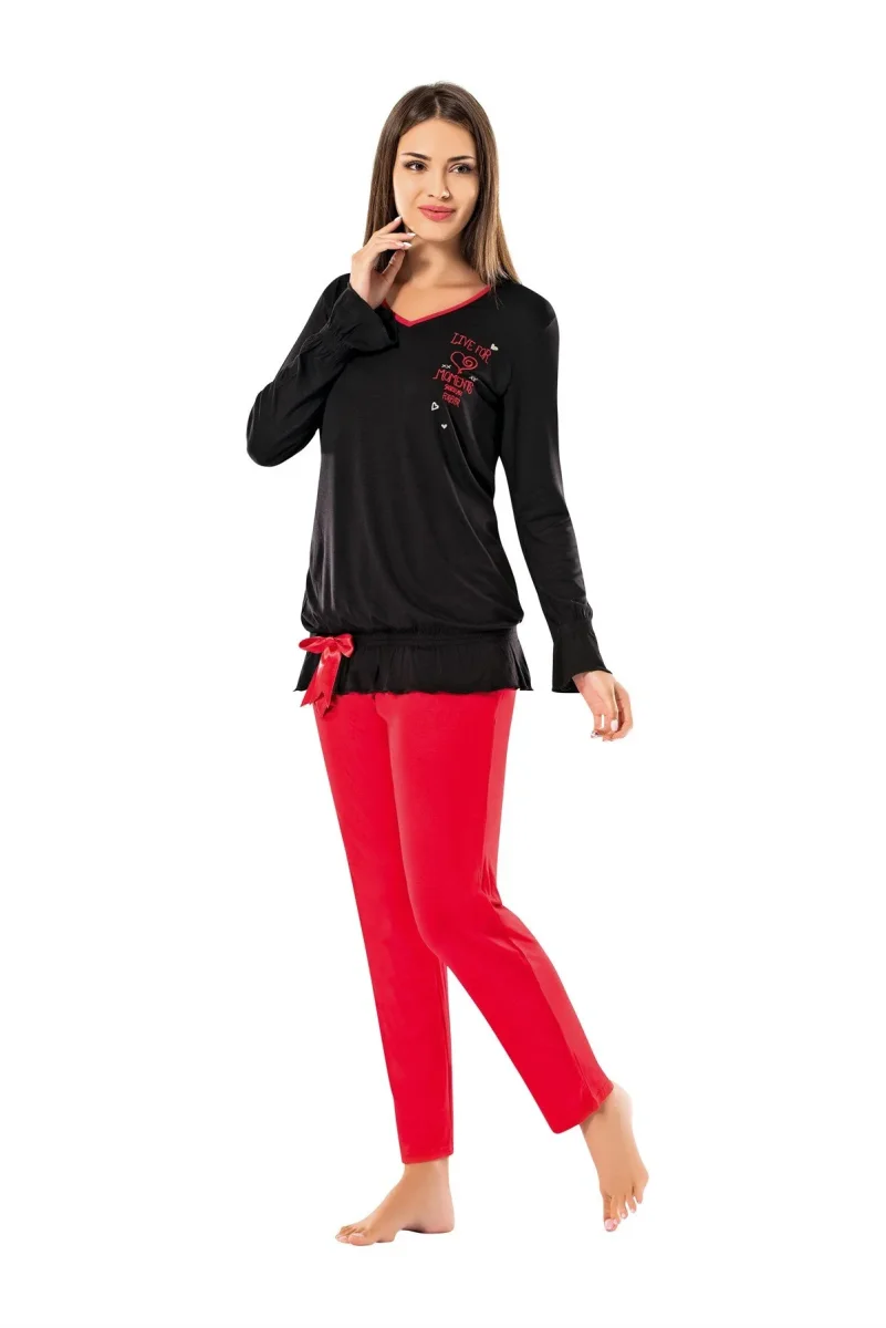 Conjunto de pijama para mujer — uso invernal