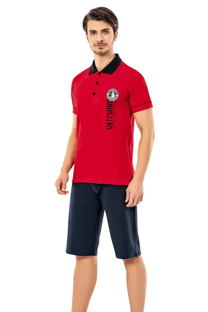 Conjunto de pijama para hombre — uso veraniego