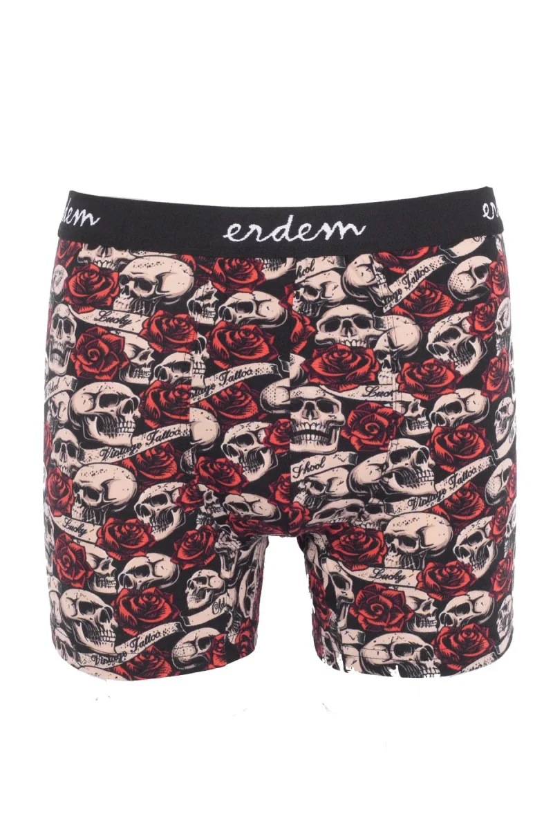 Baskılı Baskılı Reaktif Baskılı Erkek Boxer 1459