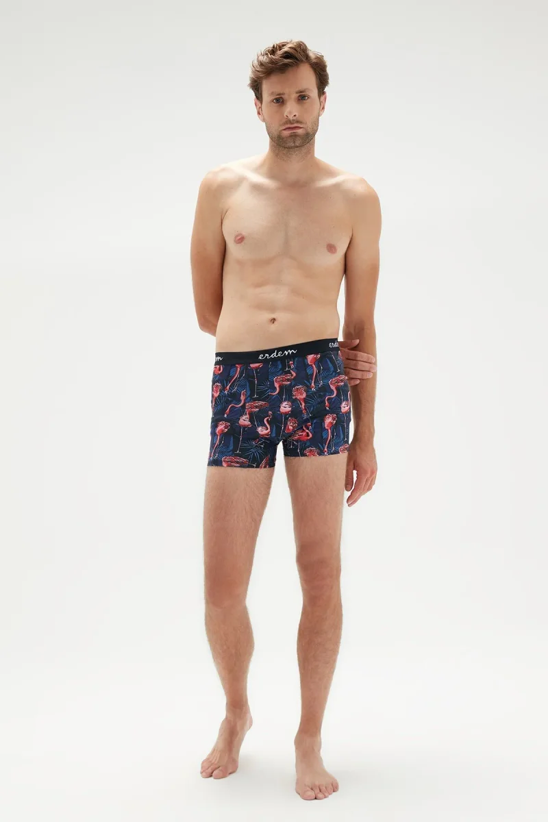 Baskılı Baskılı Dijital Baskılı Erkek Boxer 1458