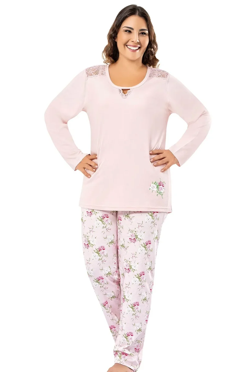Ensemble pyjama pour femme — usage estival · Rose