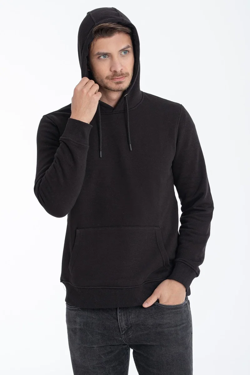 WeWeus Unisex 3 İplik Kapüşonlu Üst
