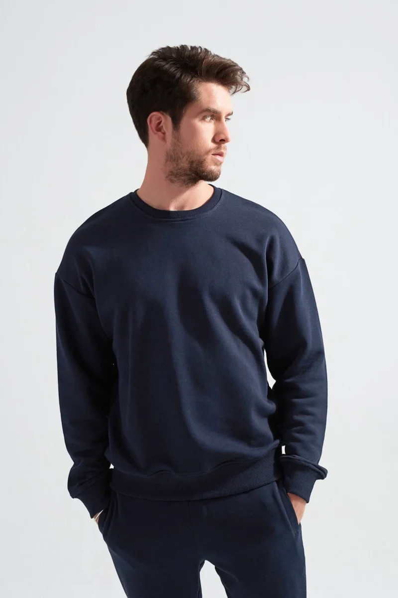 WeWeus Oversize 2 İplik Erkek Sweatshirt 225