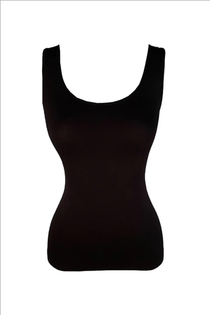 Camiseta sin mangas para mujer — diseño de tirantes, sin costuras 603