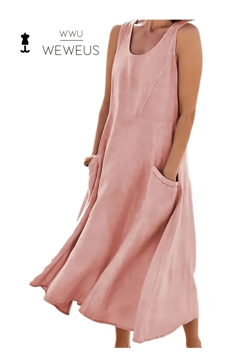 WeWeus vestido para mujer · Rosa