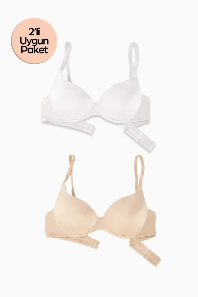 WeWeus soutien-gorge pour femme 2529-2 · Chair / Écru