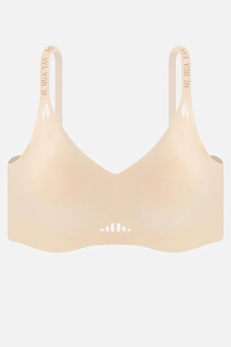 WeWeus Bra for Women — Seamless Construction, Wireless 2801 · Powder Pink