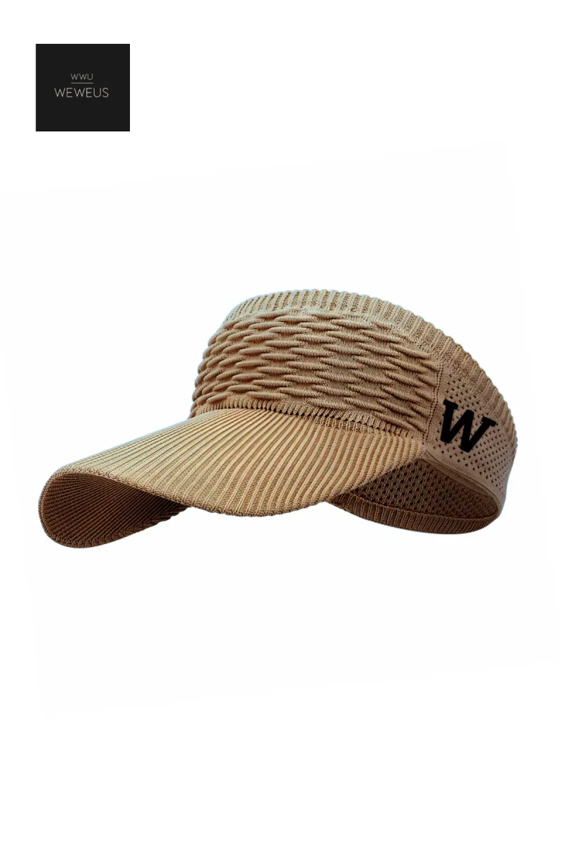 WeWeus couvre-chef pour homme — usage estival, protection UV · Café au lait