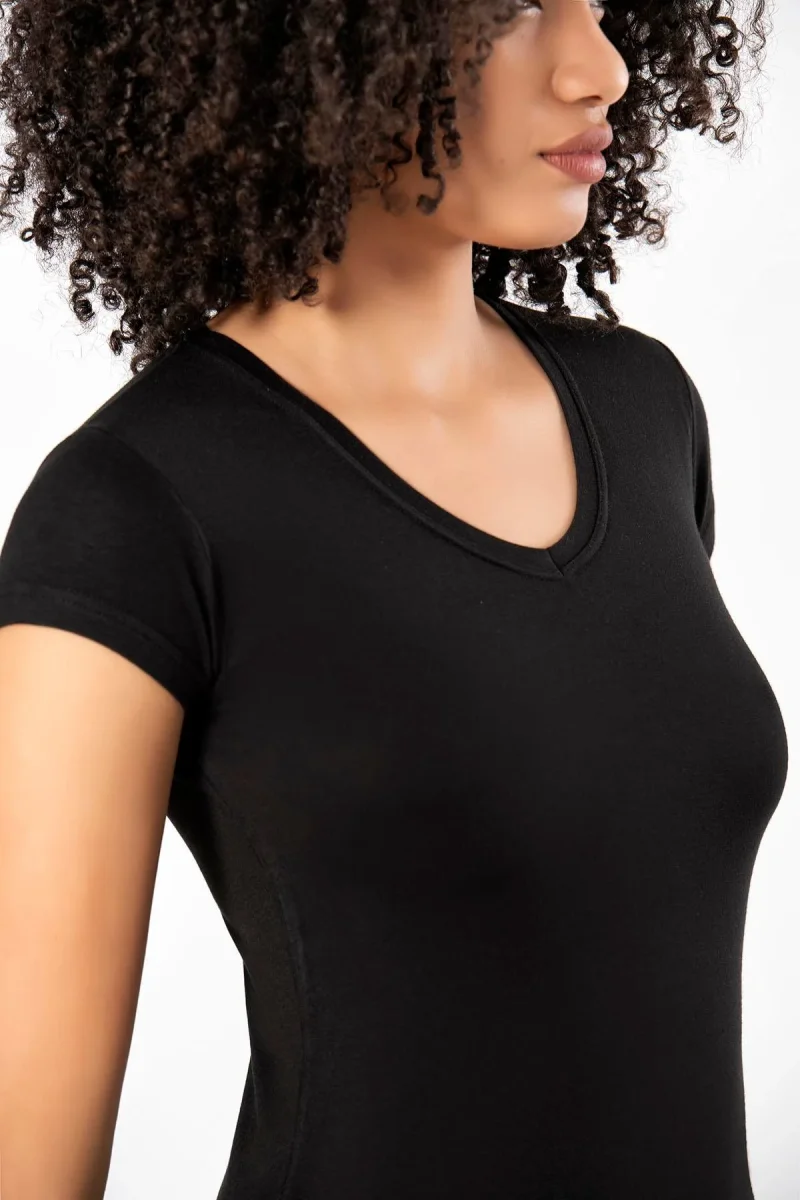 WeWeus T-Shirt for Women — Ultra-Thin Construction, Natural Bamboo Fibre 2315