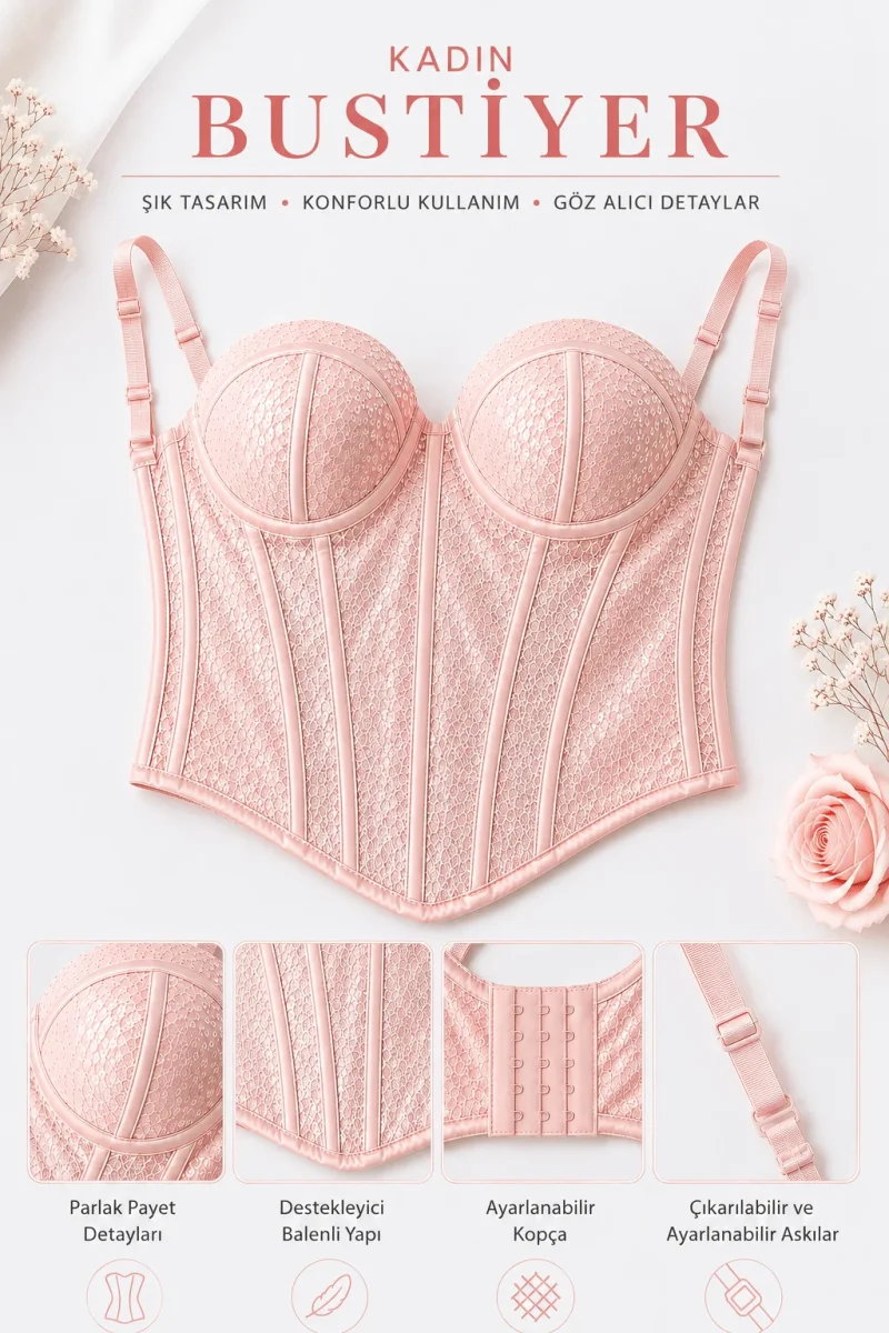 WeWeus bustier pour femme — soutien corset