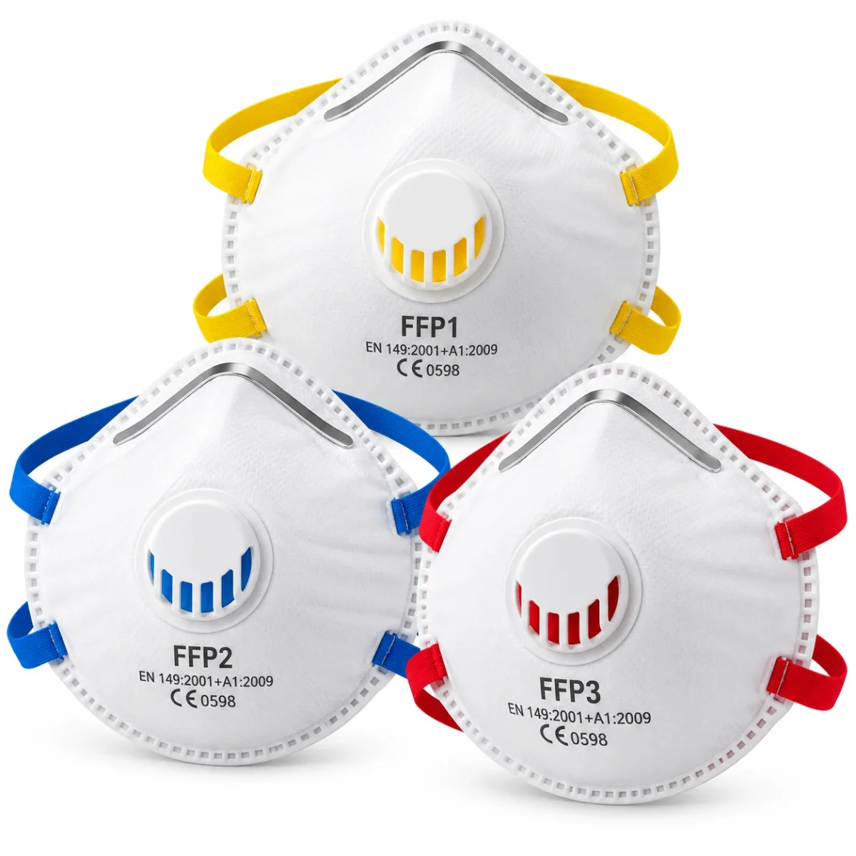 Mascarillas (FFP1–FFP3)